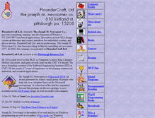 Tablet Screenshot of flounder.com